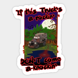 Creeper Truck Sticker